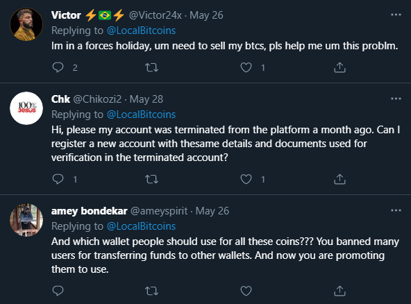 LocalBitcoins Twitter