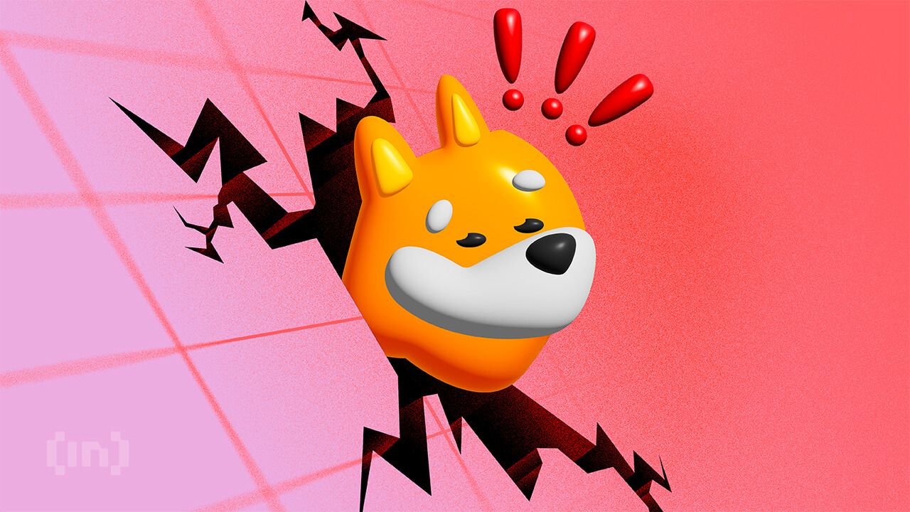 La meme coin BONK è suscettibile di un calo del 50% a causa dei segnali ribassisti