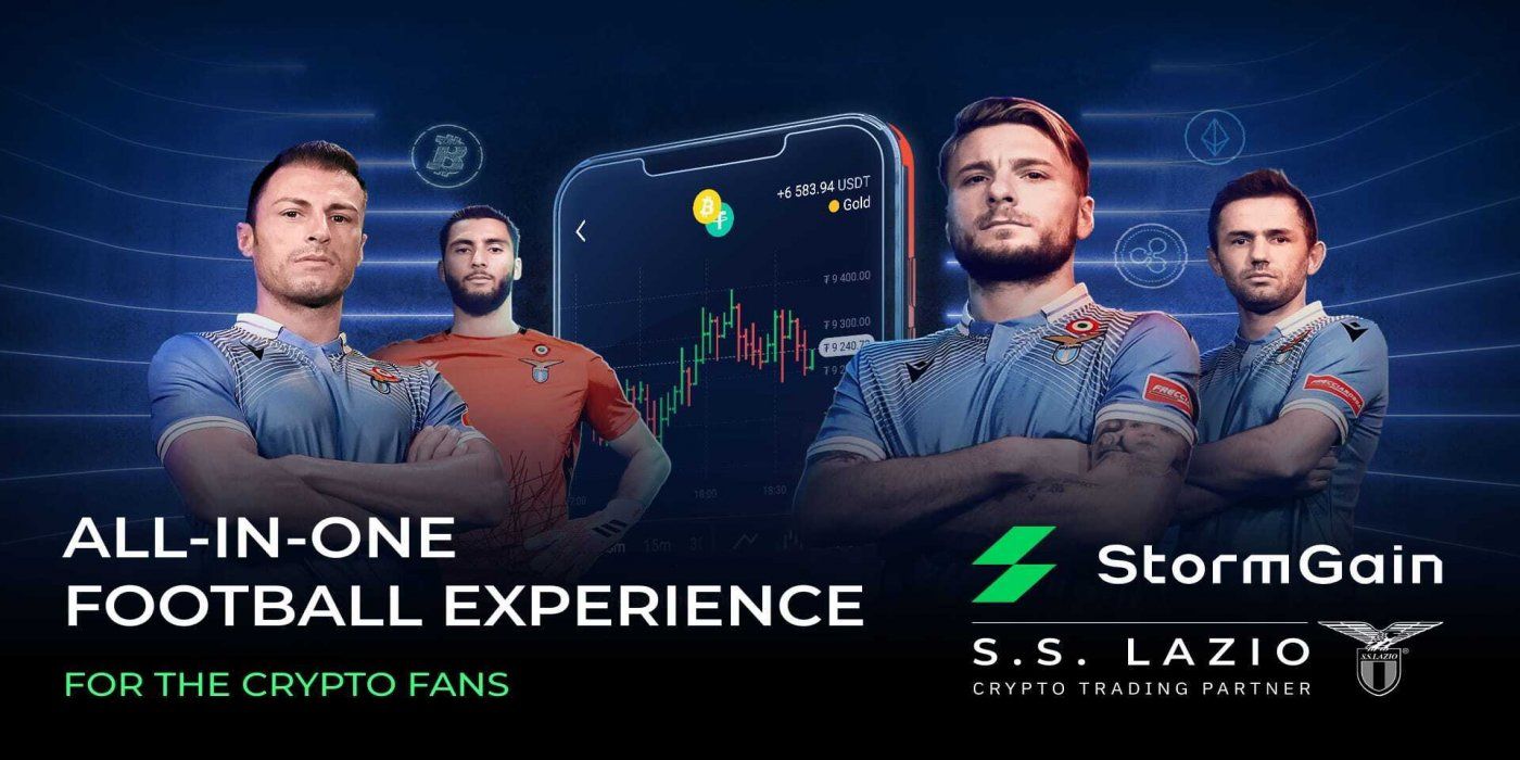 StormGain Signs Long-Term Partnership with Serie A’s SS Lazio