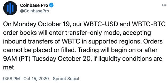 Tuit Coinbase wBTC