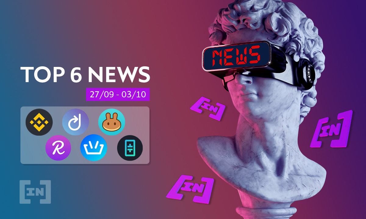 Top 6 sự kiện quan trọng trong tuần: PancakeSwap ra mắt thị trường NFT