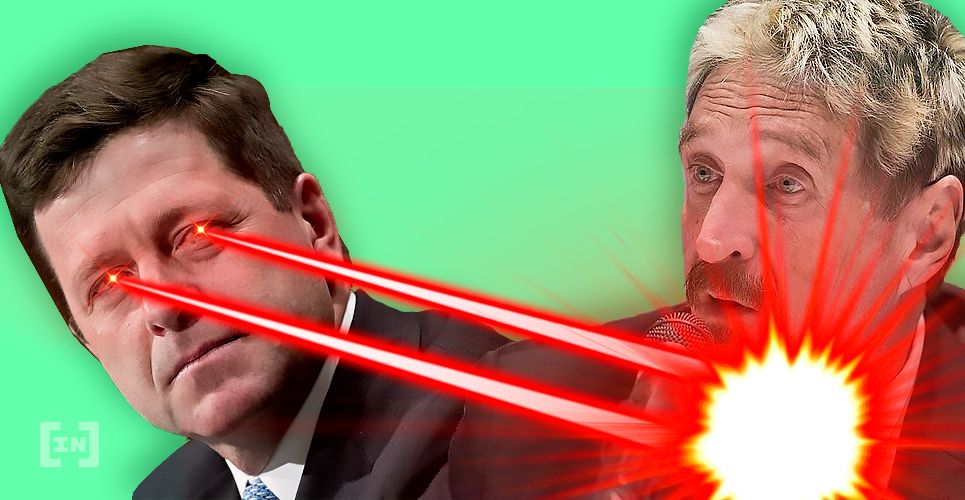 John McAfee: SEC a ‘Corrupt, Seeping Pustule’ After Blockvest Ruling