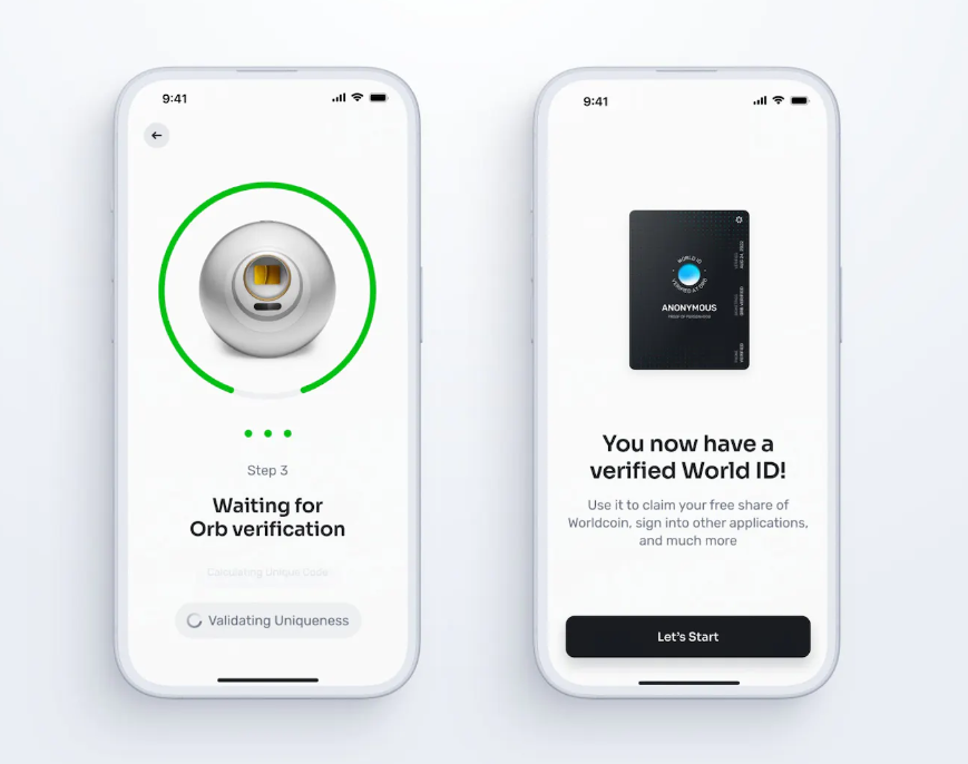 World App Krypto Verifizierung