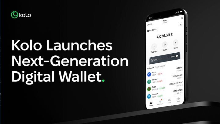 KOLO Launches Next-Generation Digital Wallet with Worldwide Debit Card, Bridging Digital Assets and Everyday Spending