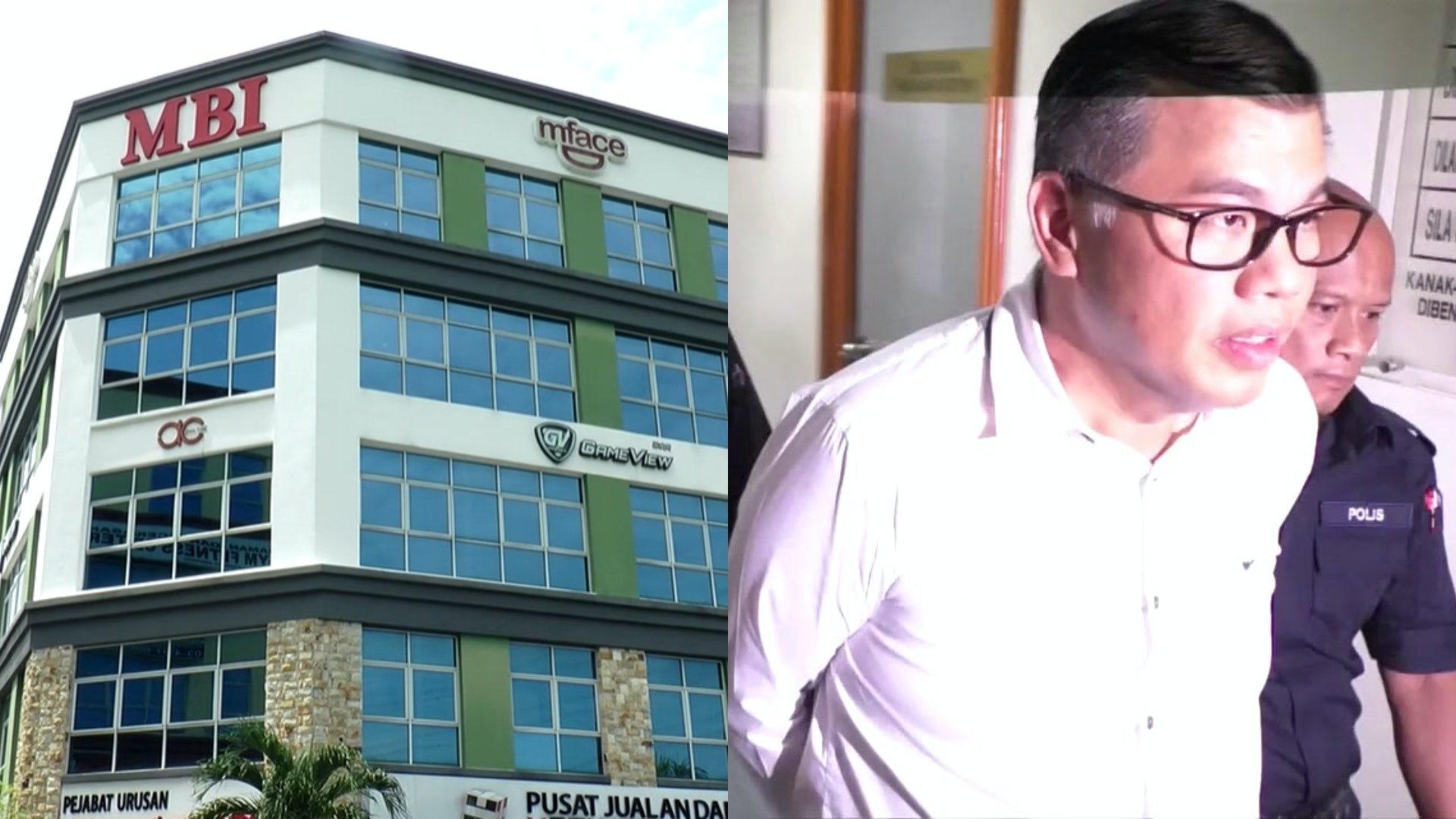 Hình ảnh Nhà sáng lập MBI, Zhang Yufa bị cảnh sát Thái Lan bắt giữ. Nguồn: hk01