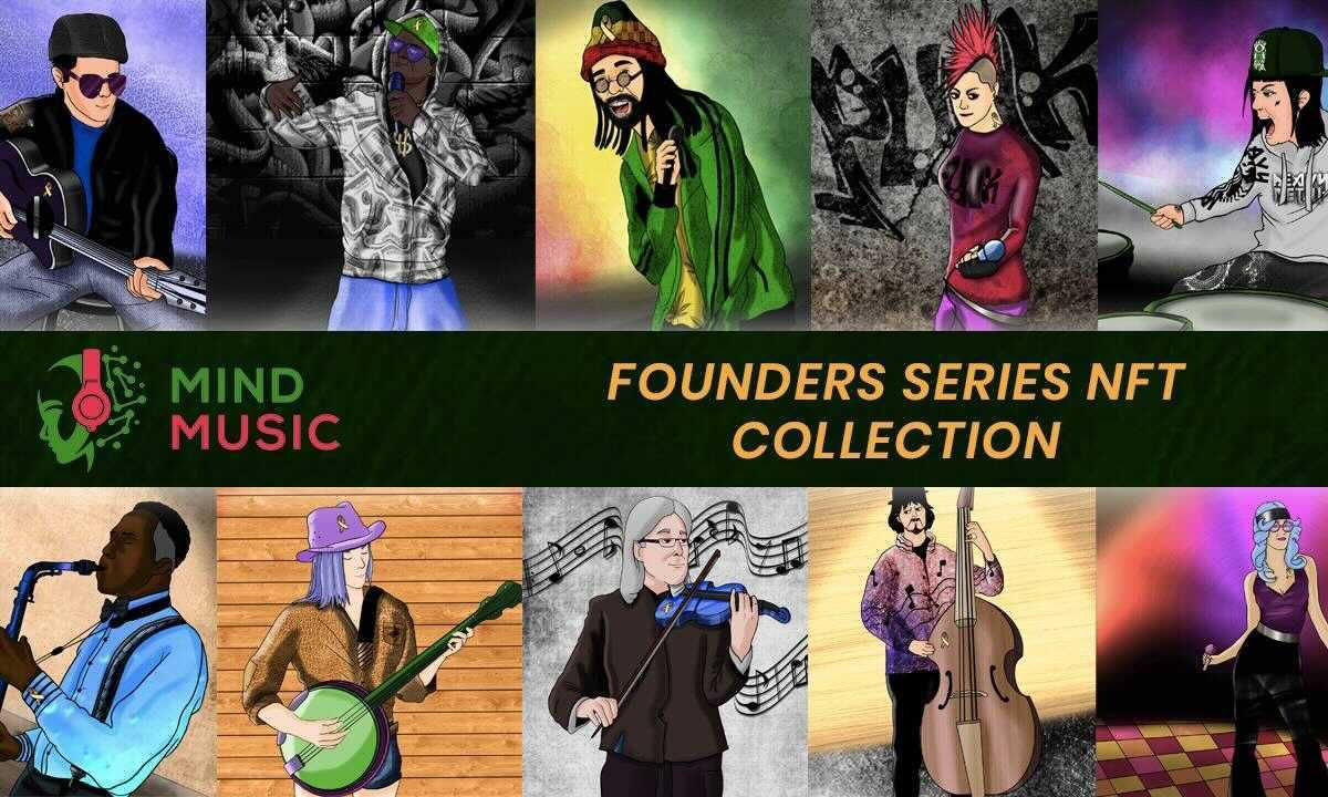 Mind Music Founders NFTs Collection Receives Rave Reviews