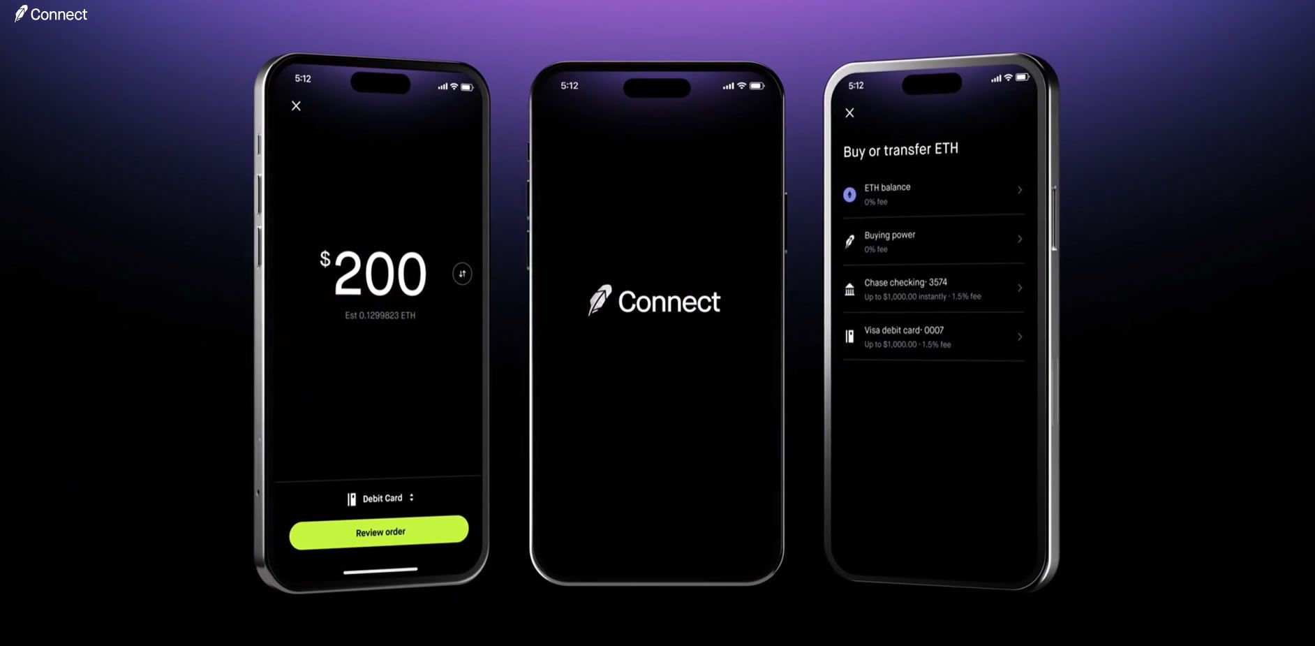 Robinhood Connect Fiat Crypto On-Ramp | Robinhood